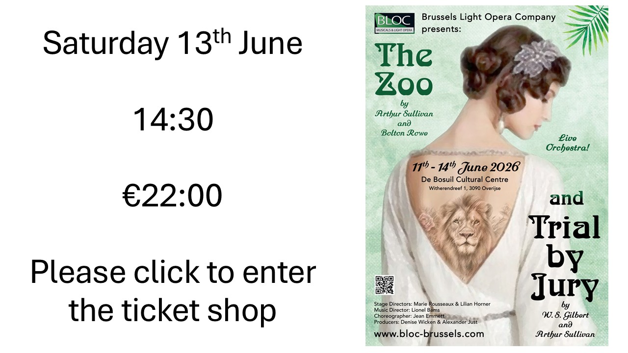 The Zoo & Trial by Jury (Sat Matinee) - verfügbare Tickets